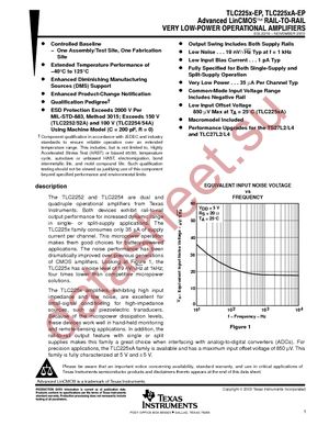 TLC2254QDREP datasheet  